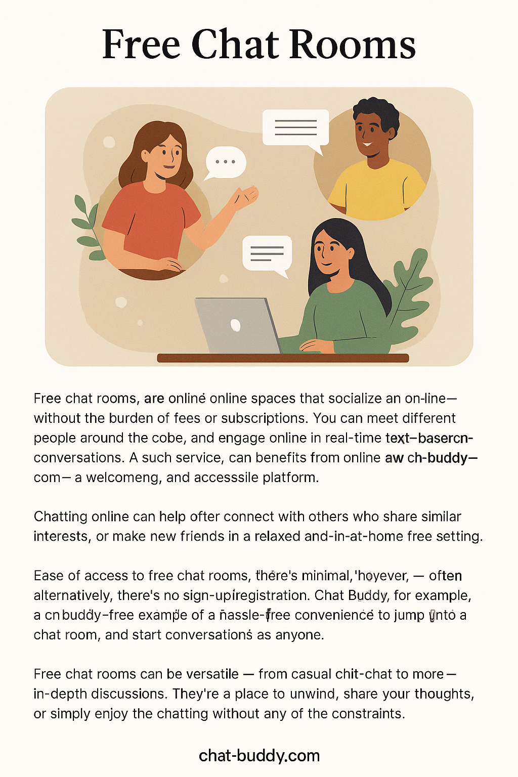 Free Chat Rooms: Connecting the World One Conversation at a Time